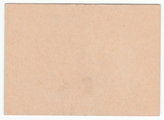 1967 Topps Football Comic Pennant #nn Washington Is Dead back