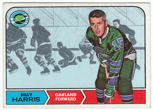1968-69 Topps Hockey #80 Billy Harris