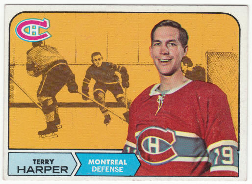 1968-69 Topps Hockey #57 Terry Harper