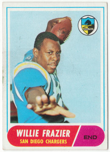 1968 Topps Football #11 Willie Frazier