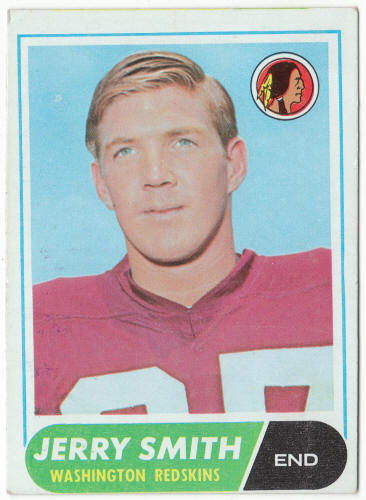 1968 Topps Football #140 Jerry Smith