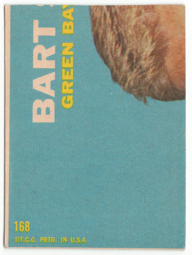 1968 Topps #168 Fred Biletnikoff back