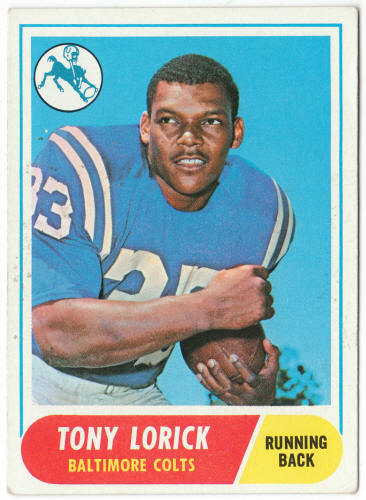 1968 Topps Football #204 Tony Lorick