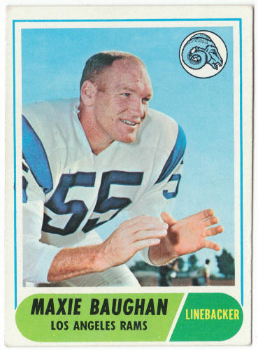 1968 Topps Football #210 Maxie Baughan