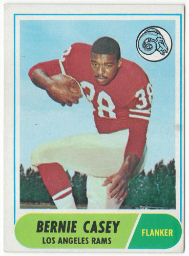 1968 Topps Football #28 Bernie Casey