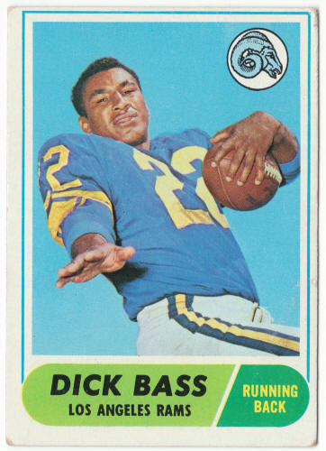1968 Topps Football #2 Dick Bass