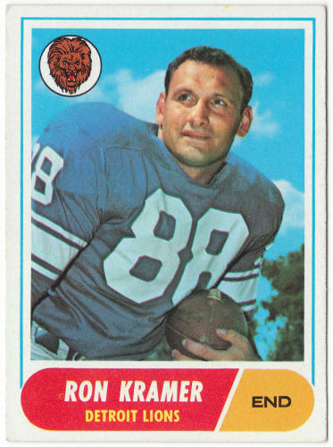 1968 Topps Football #51 Ron Kramer