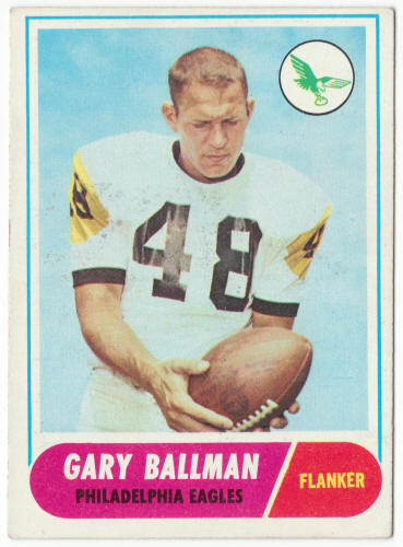 1968 Topps Football #58 Gary Ballman