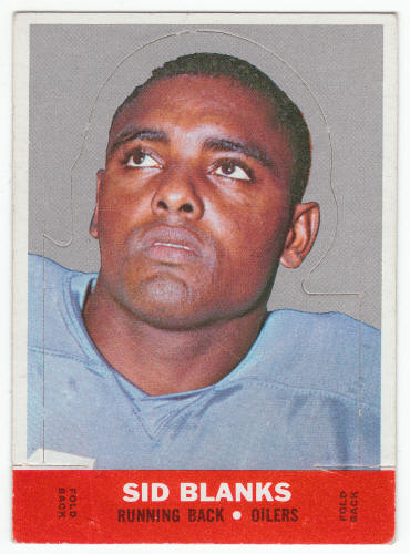 1968 Topps Sid Blanks Insert Stand-Up #1