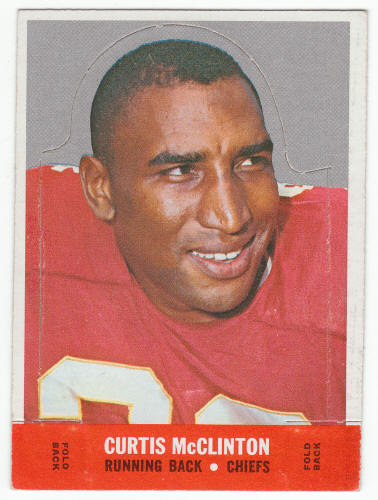 1968 Topps Curtis McClinton Insert Stand-Up #15
