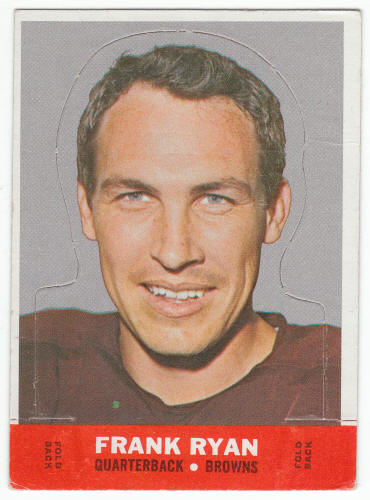 1968 Topps Frank Ryan Insert Stand-Up #21
