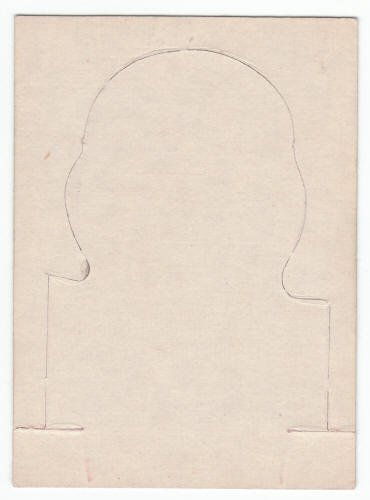 1968 Topps Sonny Jurgensen Insert Stand-Up #10 back