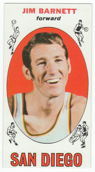1969-70 Topps #51 Jim Barnett rookie card