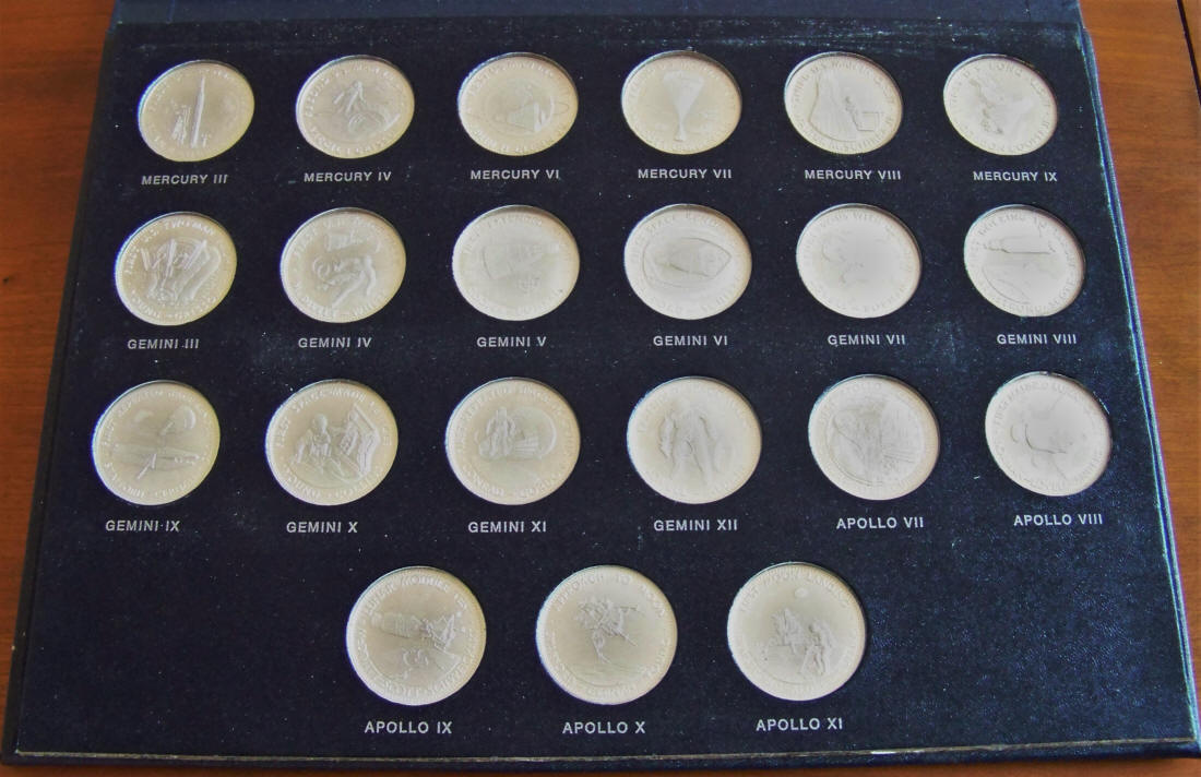 1969 Men In Space Series Sterling Silver Proof Set