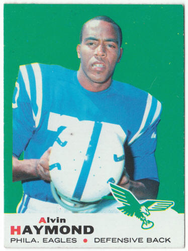 1969 Topps Football #16 Alvin Haymond