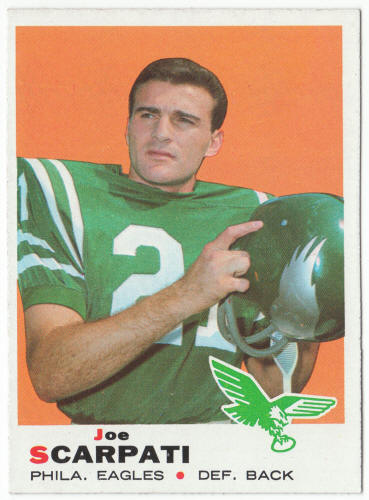 1969 Topps Football #176 Joe Scarpati