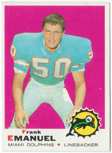 1969 Topps Football #223 Frank Emanuel