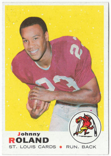 1969 Topps Football #225 Johnny Roland