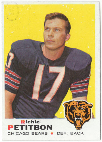 1969 Topps Football #230 Richie Petitbon