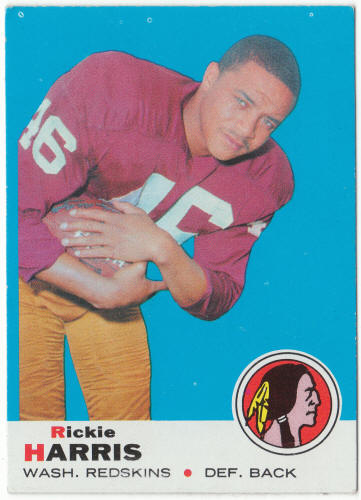 1969 Topps Football #23 Rickie Harris