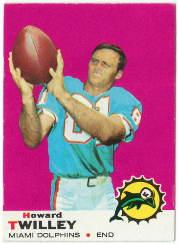 1969 Topps Football #28 Howard Twilley
