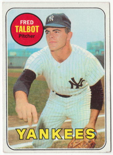 1969 Topps Baseball #332 Fred Talbot
