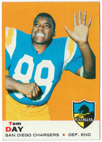 1969 Topps Football #38 Tom Day