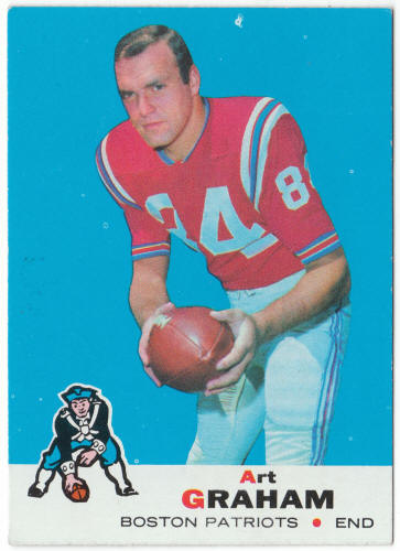 1969 Topps Football #39 Art Graham