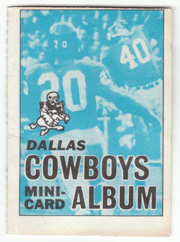 1969 Topps Dallas Cowboys 4-in-1 Mini-Card Album #5