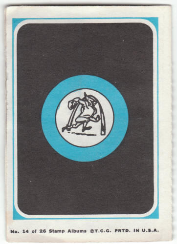 1969 Topps Saint Louis Cardinals 4-in-1 Mini-Card Album 14