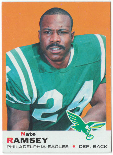 1969 Topps Football #63 Nate Ramsey