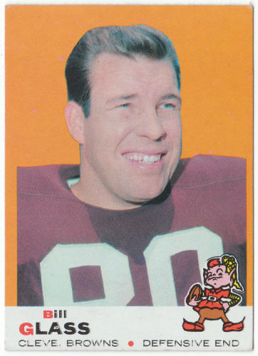 1969 Topps Football #74 Bill Glass