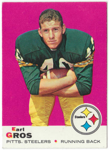 1969 Topps Football #86 Earl Gros