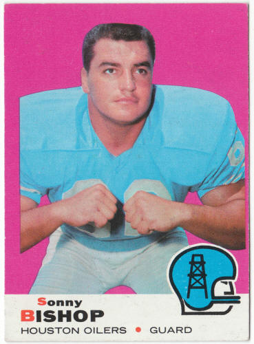 1969 Topps Football #88 Sonny Bishop