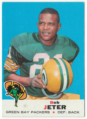 1969 Topps Football #7 Bob Jeter