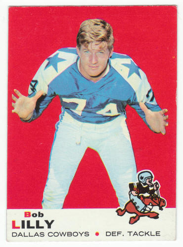 1969 Topps Bob Lilly #53 Card Front