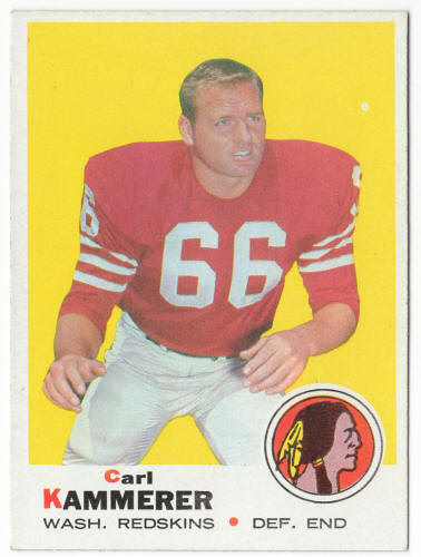 1969 Topps #158 Carl Kammerer front