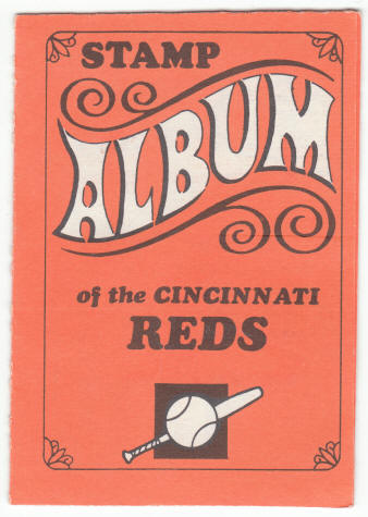 1969 Topps Stamp Album #6 Cincinnati Reds front