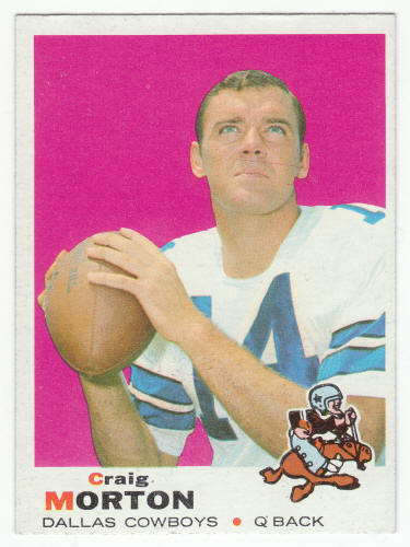 1969 Topps Craig Morton #235 Card Front