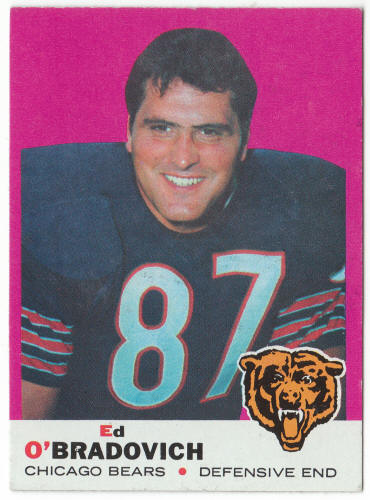 1969 Topps #95 Ed O'Bradovich front
