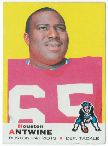 1969 Topps Football #108 Houston Antwine