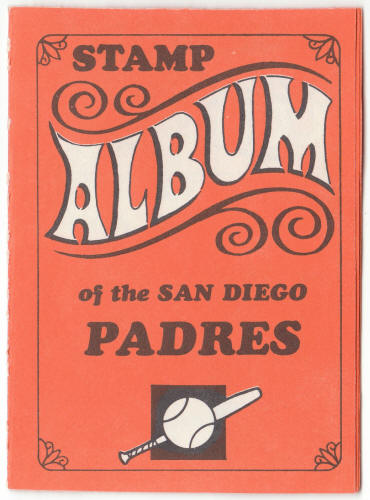 1969 Topps Stamp Album #9 San Diego Padres front