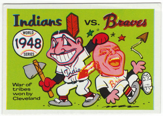 1970 Fleer 1948 World Series Card #45 front