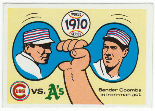 1970 Fleer #7 1910 World Series front