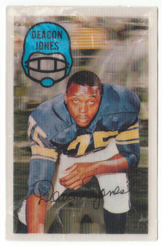 1970 Kelloggs Football #38 Deacon Jones