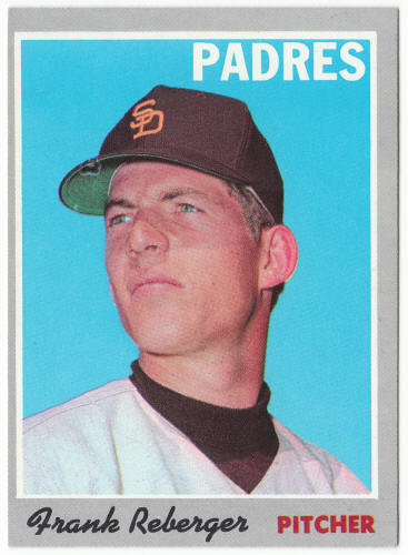 1970 Topps Baseball #103 Frank Reberger