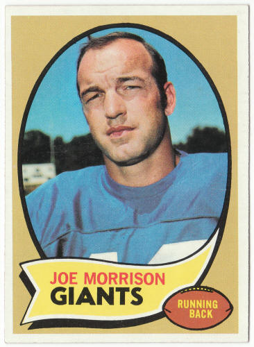 1970 Topps Football #105 Joe Morrison