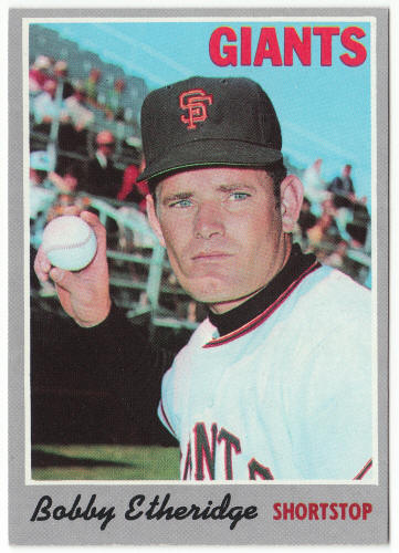 1970 Topps Baseball #107 Bobby Etheridge
