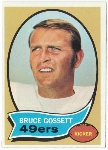 1970 Topps Football #109 Bruce Gossett