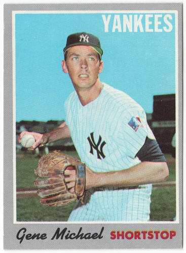 1970 Topps Baseball #114 Gene Michael